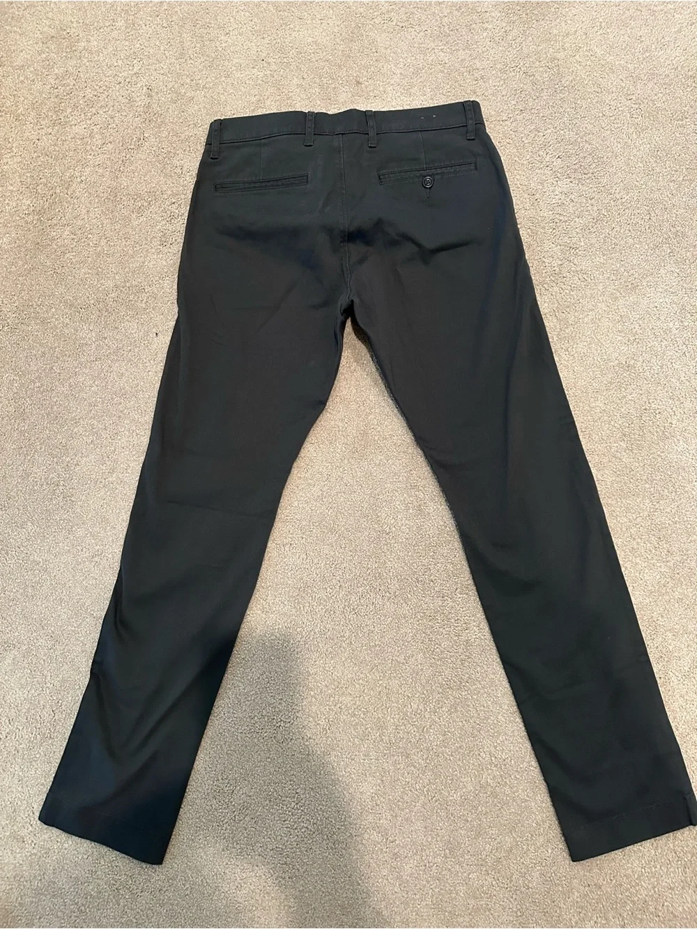 J. Crew 484 Slim Classic Charcoal Straight-Leg Pants 28W 30L Men’s